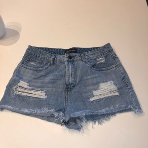 Fashion Nova Jean Shorts